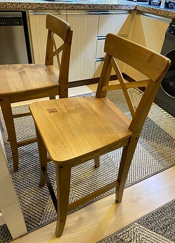 Ikea ingolf bar sandalyesi 