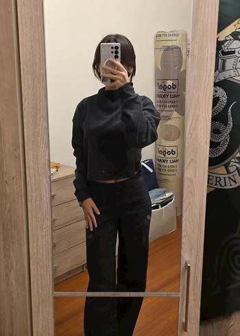 xs Beden Bershka Triko Takım Koyu Gri