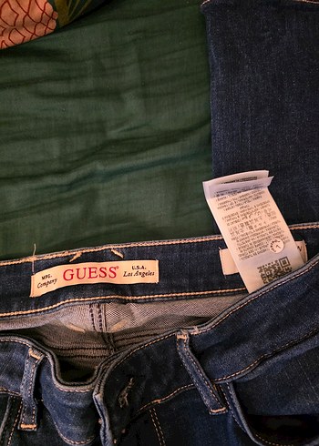 xs Beden Guess Vintage Bootcut Jeans Düşük Bel