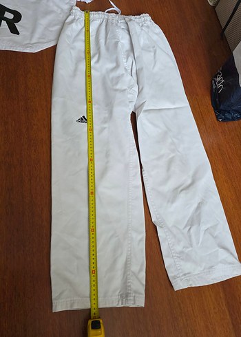 Adidas Milli Takım Taekwondo Dobok Siyah Yaka 180 170 - Görsel 8