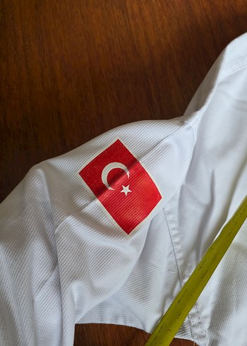 Adidas Milli Takım Taekwondo Dobok Siyah Yaka 180 170 - Görsel 6