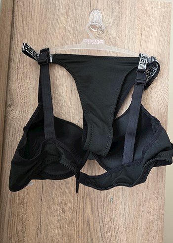 m Beden Victoria's Secret Siyah Taşlı Sütyen Takım 85B