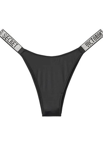 Victoria's Secret Siyah İç Çamaşırı Külot Brazilian