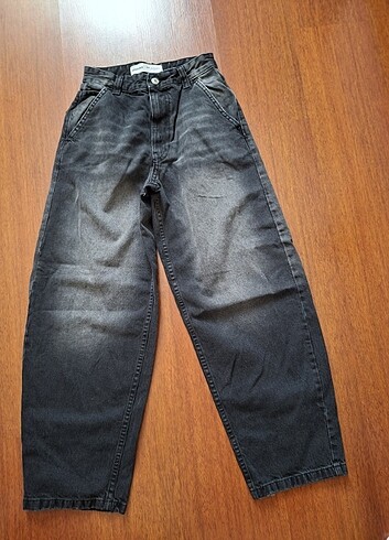 Bershka Bershka Baggy Skater Siyah Mavi Jeans