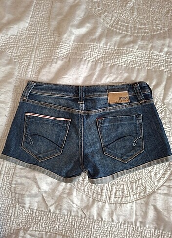 Mavi Jeans Mavi y2k Vintage Düşük Bel Kot Şort