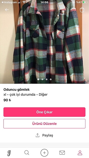 Oduncu gömleği