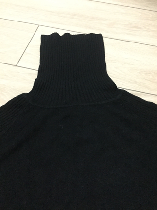 Bershka Füme Bershka Balıkçı yaka kazak 
