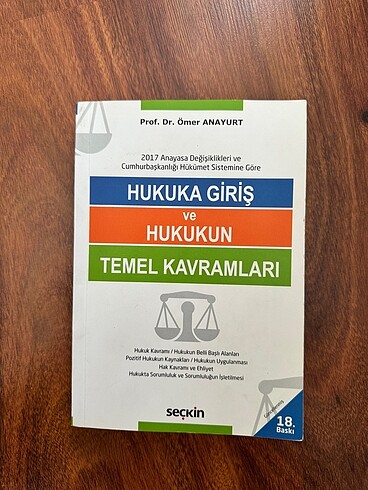 HUKUKA GİRİŞ ve HUKUKUN TEMEL KAVRAMLARI