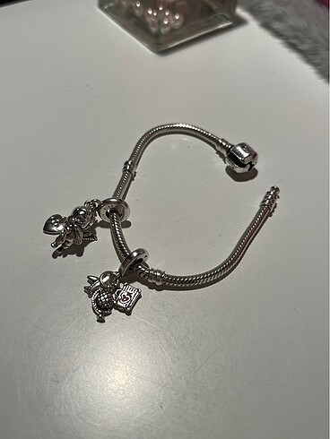 Beden gri Renk Pandora bileklik pandora charm
