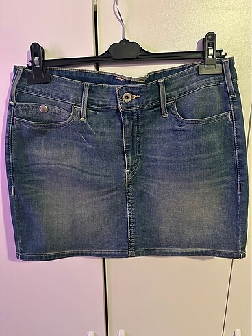 Levis mini jean etek