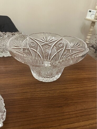 Paşabahçe kristal meyvelik şekerlik