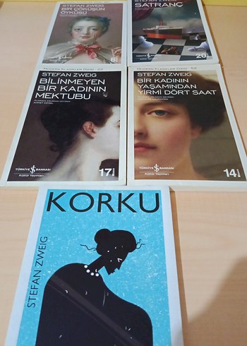Stefan Zweig Roman Seti - 5 Kitap
