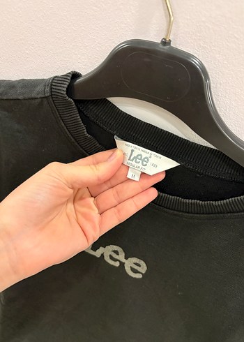 Lee Siyah Kısa Kollu üst - Görsel 4