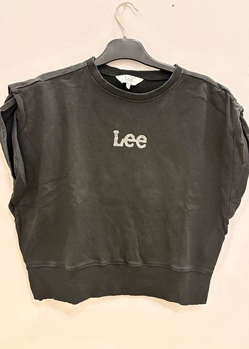 Lee Siyah Kısa Kollu üst - Görsel 3