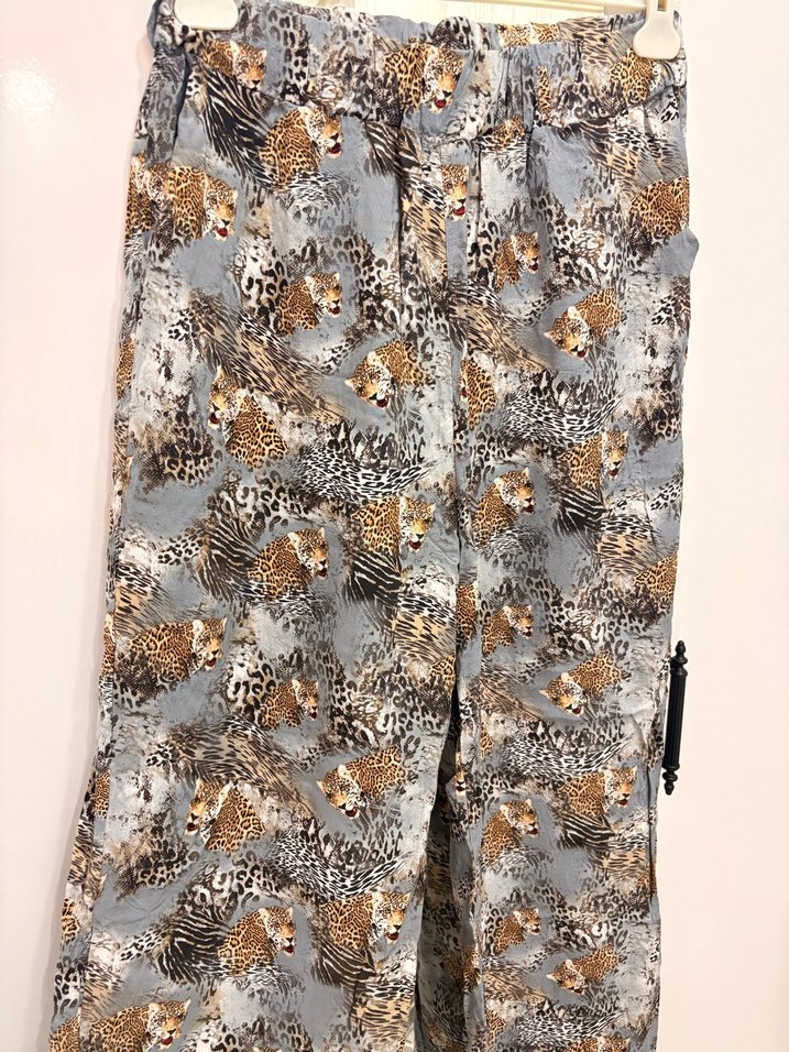 Aslan desenli pantolon - Görsel 3