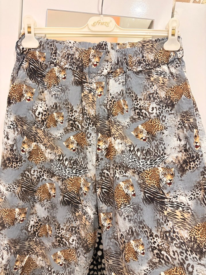 Aslan desenli pantolon - Görsel 5