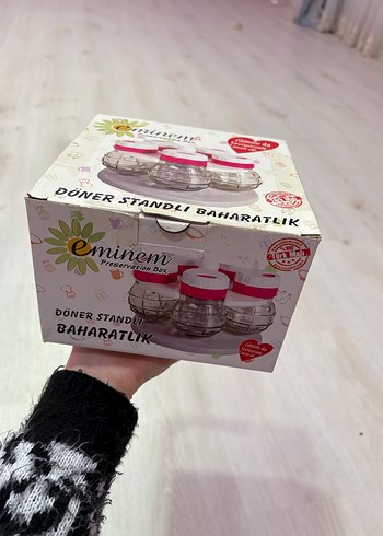 Döner Standlı Baharatlık Seti - Görsel 3