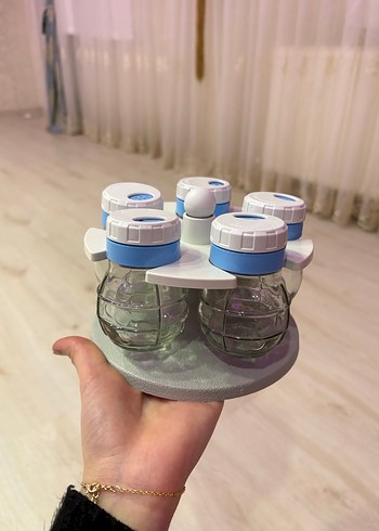 Döner Standlı Baharatlık Seti - Görsel 5