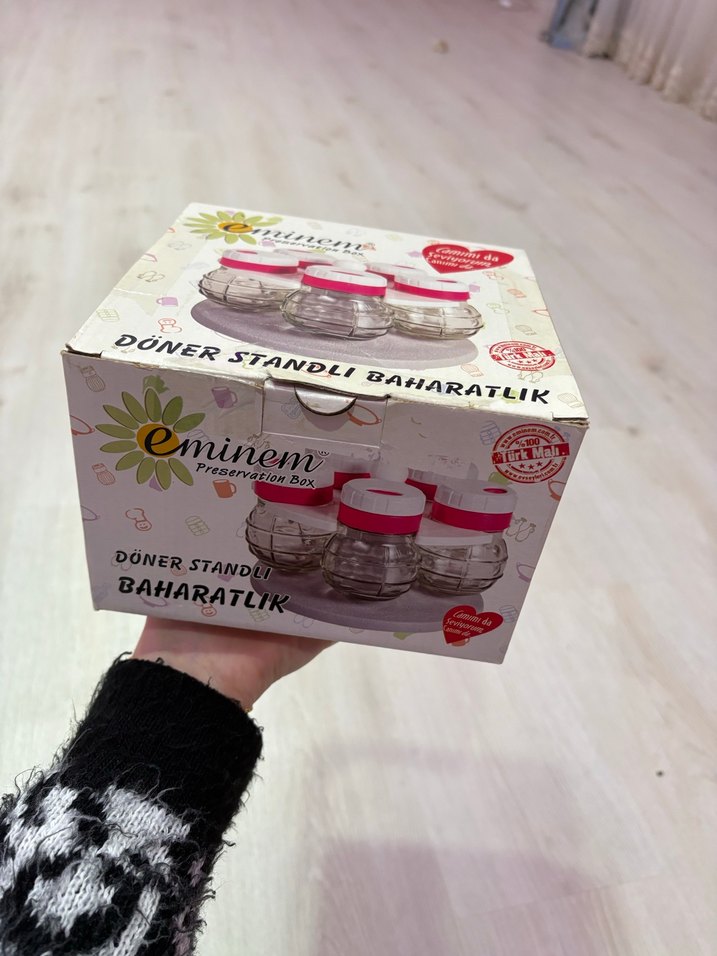 Döner Standlı Baharatlık Seti - Görsel 3