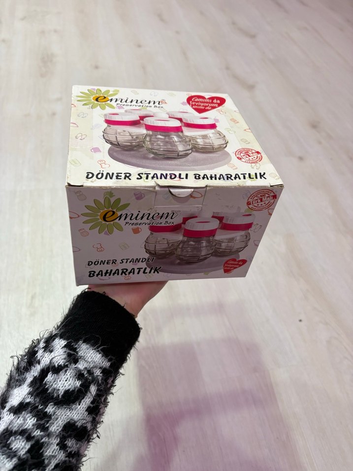 Döner Standlı Baharatlık Seti - Görsel 2