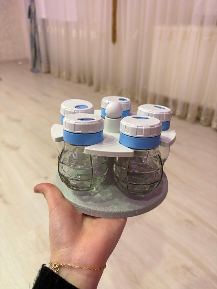 Döner Standlı Baharatlık Seti - Görsel 5