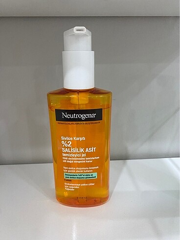 Neutrogena yıkama jeli