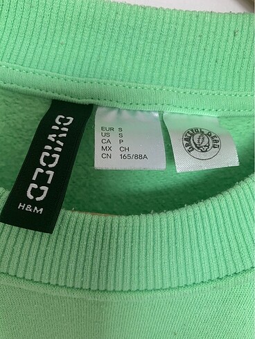 s Beden yeşil Renk Sweatshirt