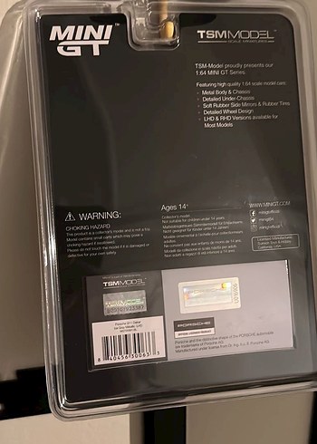 Mini GT Porsche 911 Dakar Gri Metalik Oyuncak Araba - Görsel 4