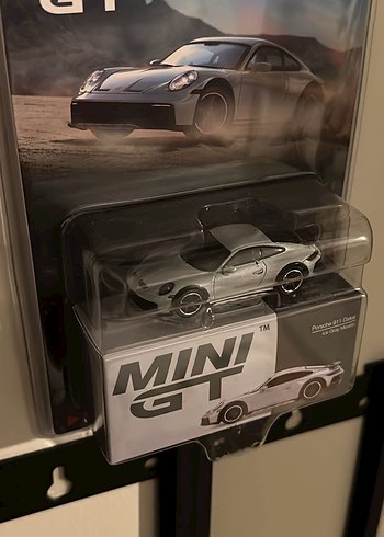 Mini GT Porsche 911 Dakar Gri Metalik Oyuncak Araba - Görsel 2