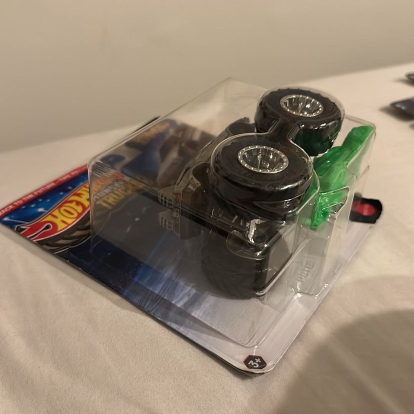 Hot Wheels Gri Monster Truck - Back to the Future - Görsel 4