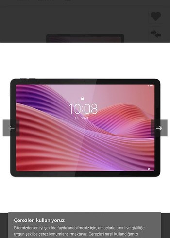 Gri Tablet, Geniş Ekran