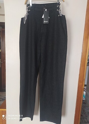 Bayan yuksek bel pantolon