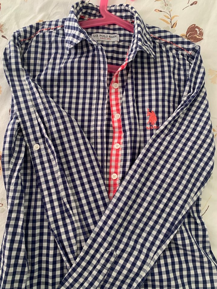 U.S. Polo Assn. Kadın Kareli Gömlek - Görsel 2