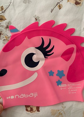 Renkli Baskılı Pembe Çocuk Bone - Görsel 2