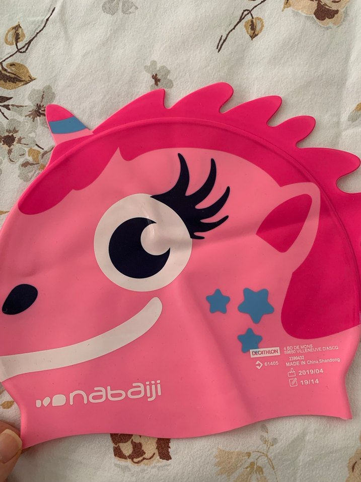 Renkli Baskılı Pembe Çocuk Bone - Görsel 2