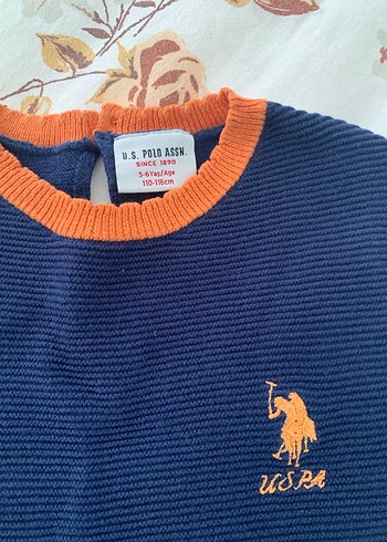 Kız çocuk Polo triko elbise tertemiz - Görsel 2