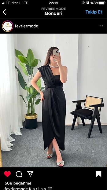 Siyah elbise