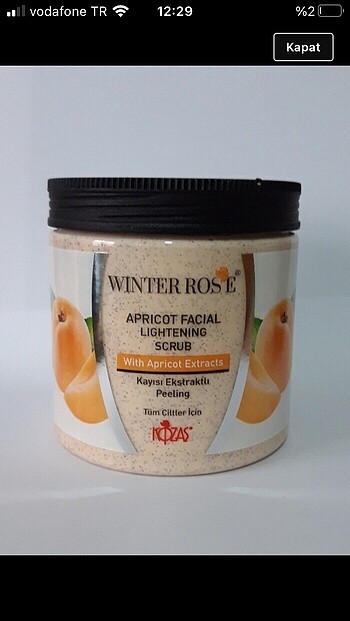 Winter Rose Kayısılı Peeling 500GR