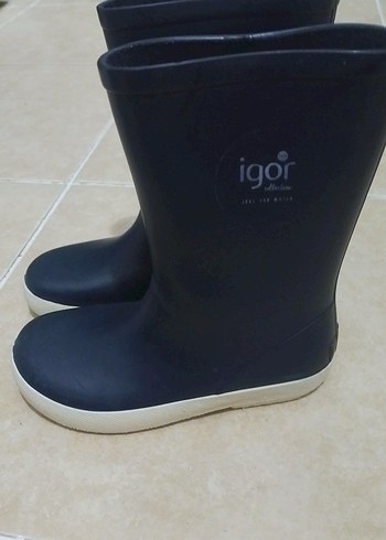 İgor Lacivert Erkek Çocuk Lastik Bot - Görsel 2