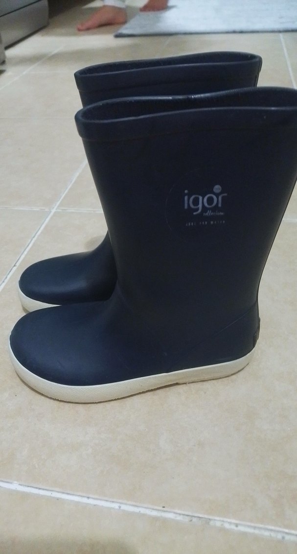 İgor Lacivert Erkek Çocuk Lastik Bot - Görsel 2