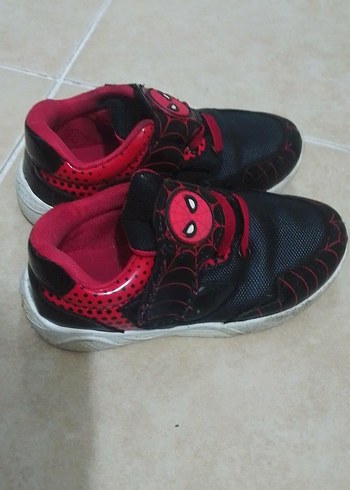 Örümcek Adam Baskılı Erkek Çocuk Spor Ayakkabı - Görsel 3