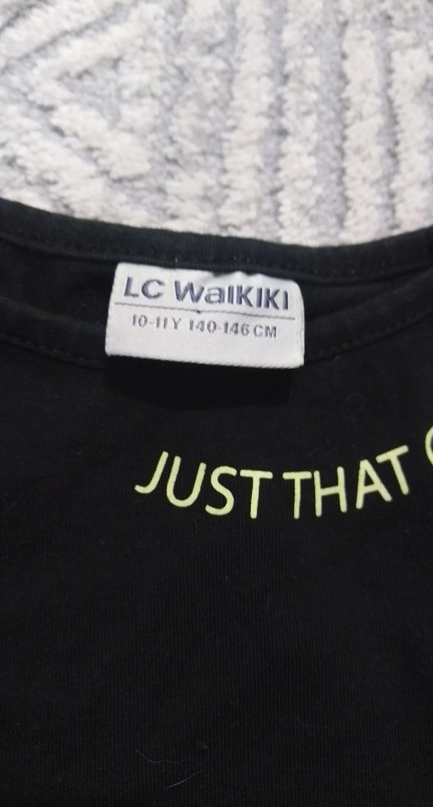 Nakışlı Siyah Kız Sweatshirt - Görsel 5