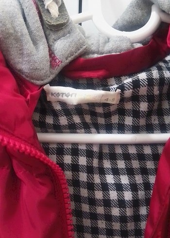 koton marka Koyu Kırmızı Erkek Çocuk Düğmeli Ceket - Görsel 2