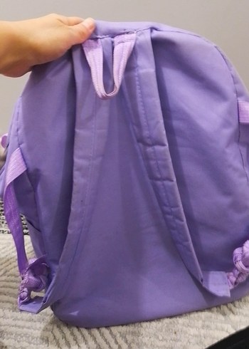 yurt dışından Mor Pastel Çocuk Okul Çantası - Görsel 3