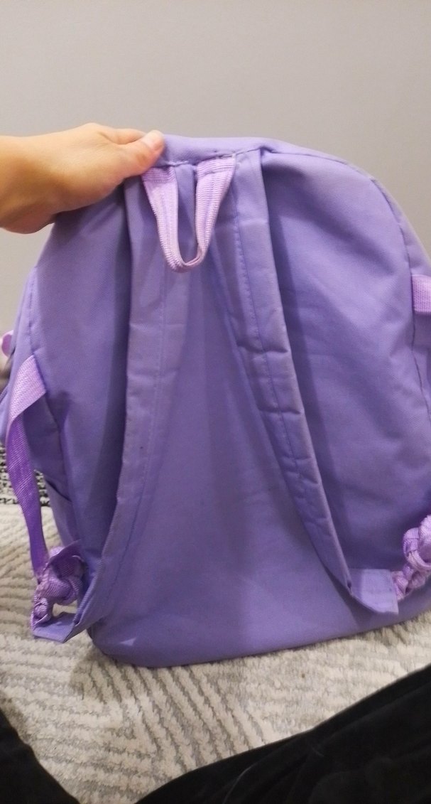 yurt dışından Mor Pastel Çocuk Okul Çantası - Görsel 3