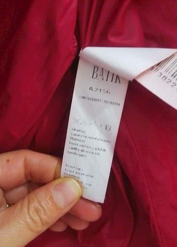 batik marka Düğmeli Pembe Kadın Günlük mont - Görsel 4