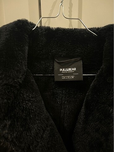s Beden Pull and Bear kürklü ceket