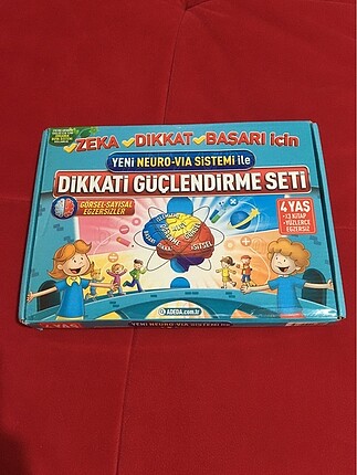 Adeda Dikkat Geliştirme Seti 4 Yaş