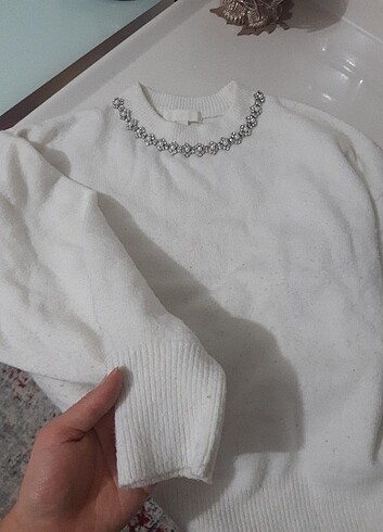 hm incili taşlı kazak