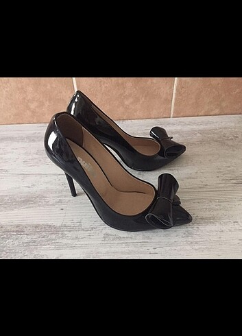 39 Beden siyah Renk stiletto